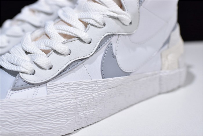 Sacai x Nike Blazer High Black White Release Date BV0072-100