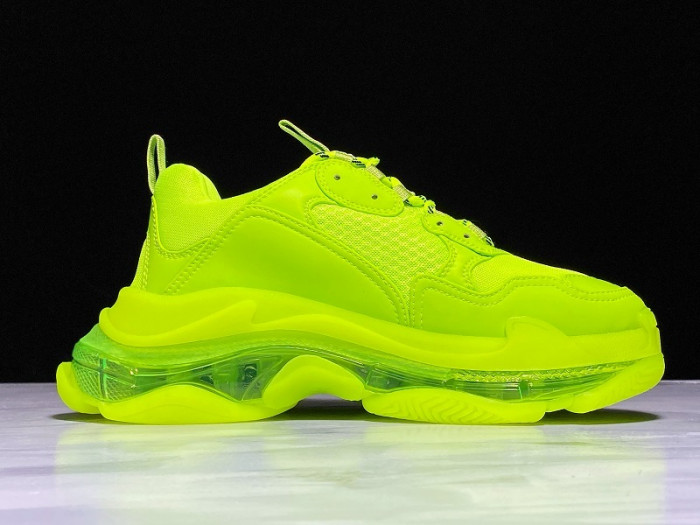 BL TRIPLE S TRAINERS CLEAR SOLE FLLO YELLOF  541624 W09O1 9002