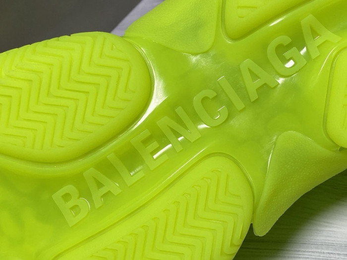 BL TRIPLE S TRAINERS CLEAR SOLE FLLO YELLOF  541624 W09O1 9002