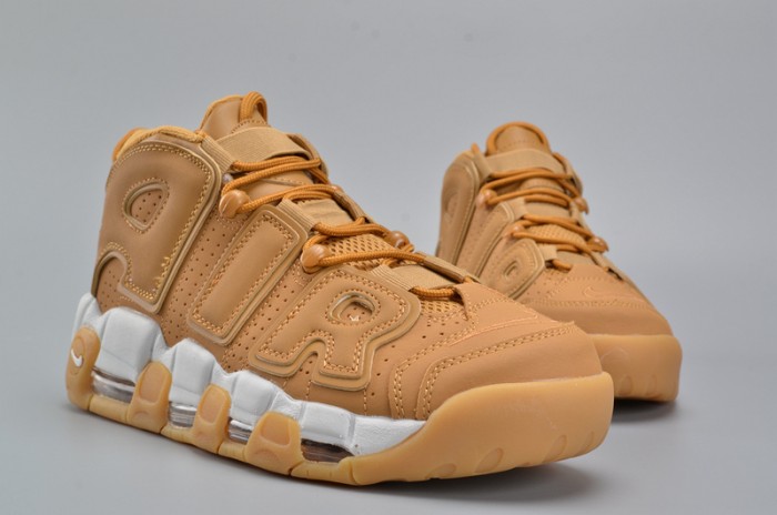 Nike Air More Uptempo PRM “Wheat” Brown mens AA4060-200
