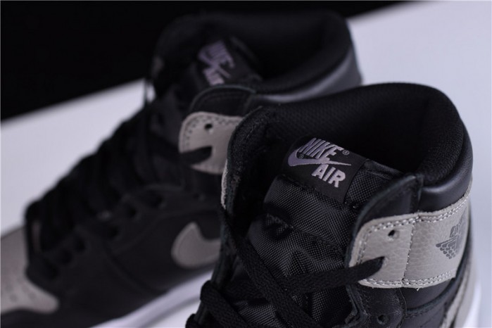 Air Jordan 1 Retro High OG Shadow Black Grey 555088-013