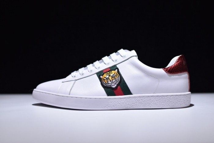 GC Ace Embroidered Low-Top Sneaker with TIGER MENS