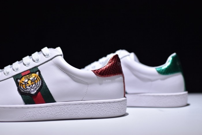 GC Ace Embroidered Low-Top Sneaker with TIGER MENS