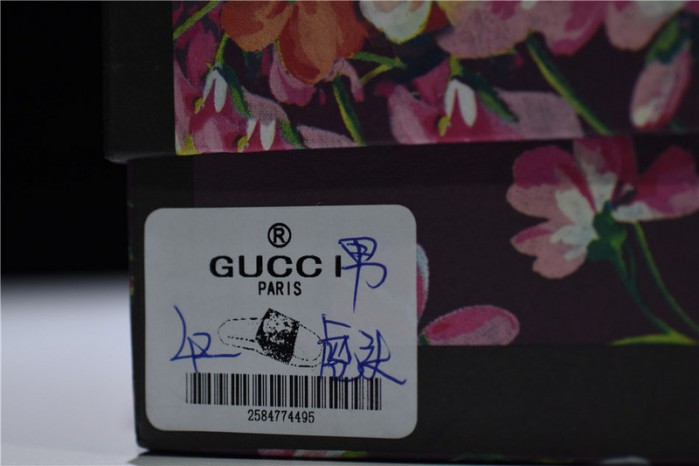GC Leather SLIDE SANDAL with TIGER 456234 K5Y00 8919