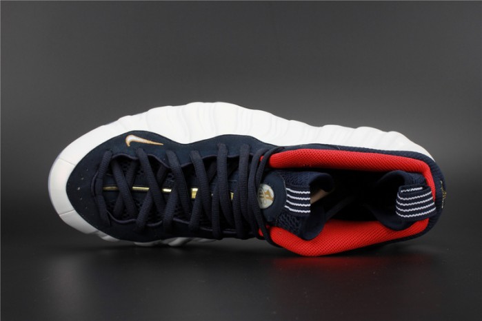 Nike Air Foamposite One “Olympic” University Red/ white  mens 575420-400
