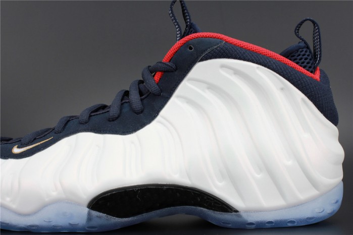 Nike Air Foamposite One “Olympic” University Red/ white  mens 575420-400