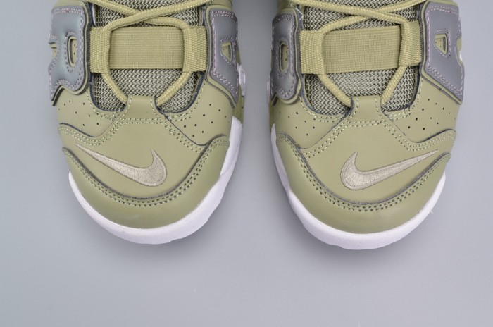 Nike Air More Uptempo “Iridescent” Dark Stucco/White 917593-001