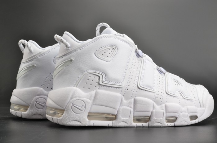 Nike Air More Uptempo “Triple White” mens 921948-100