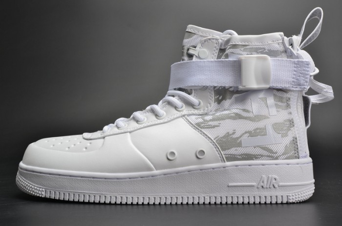 Nike SF-AF1 Mid“White Tiger Camo” mens AA1129-100