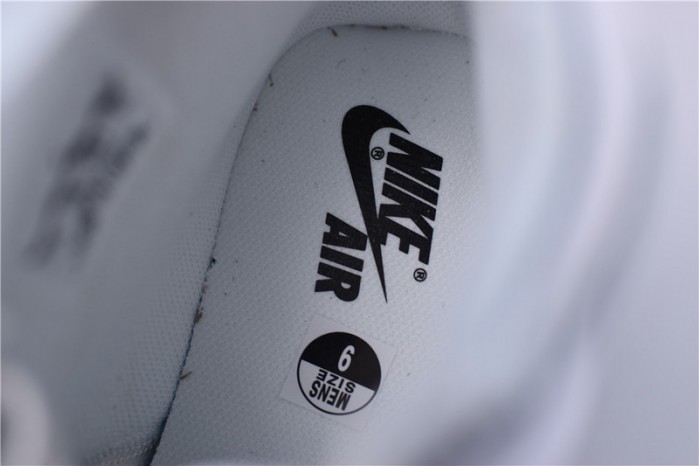 OF Air Jordan 1 Retro High White AQ0818-100