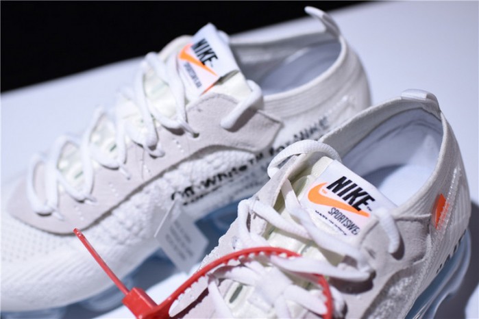 OF Nike Air VaporMax 2018 White AA3831-100