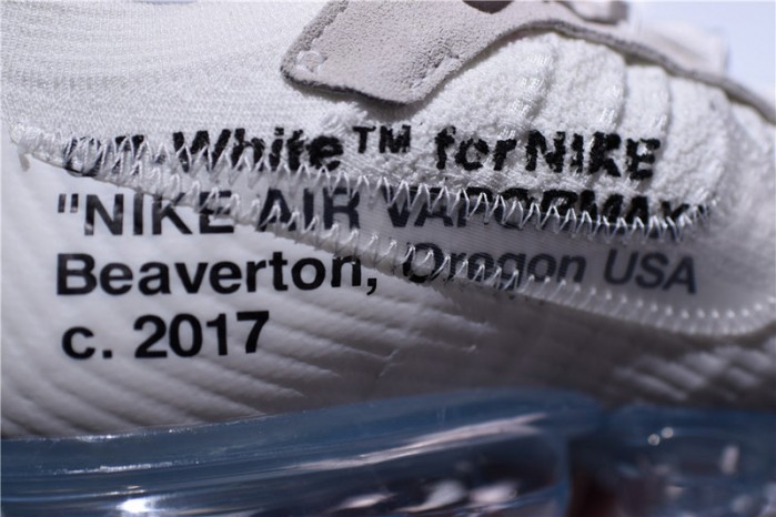 OF Nike Air VaporMax 2018 White AA3831-100
