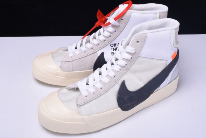 OF x Nike Blazer MID THE TEN 10 Virgil Abloh AA3832-100