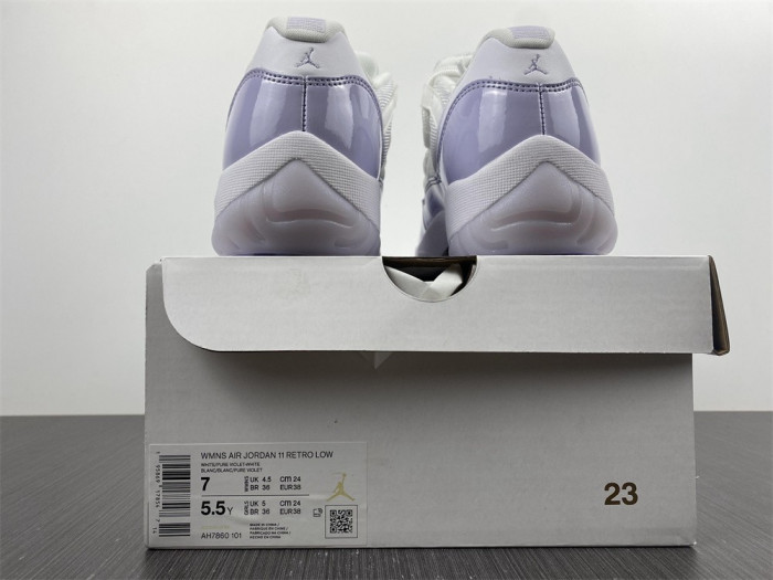 Air Jordan 11 Low WMNS “Pure Violet” AH7860-101