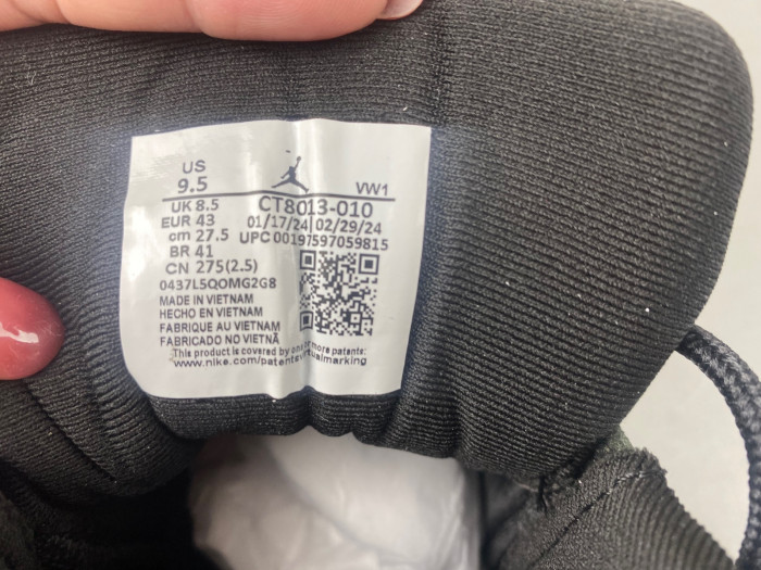 Air Jordan 12 “Barons” CT8013-010