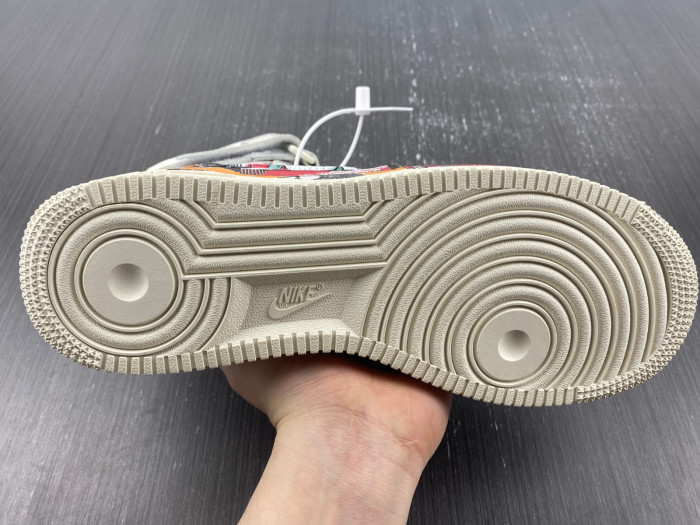 l**is V*t*n nike air force 1 mid by virgil abloh graffiti