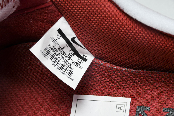 Nike Air Force 1 Low Off-White Red AO4297-600