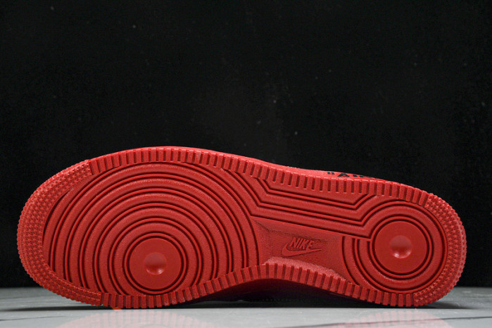 Nike Air Force 1 Low Off-White Red AO4297-600