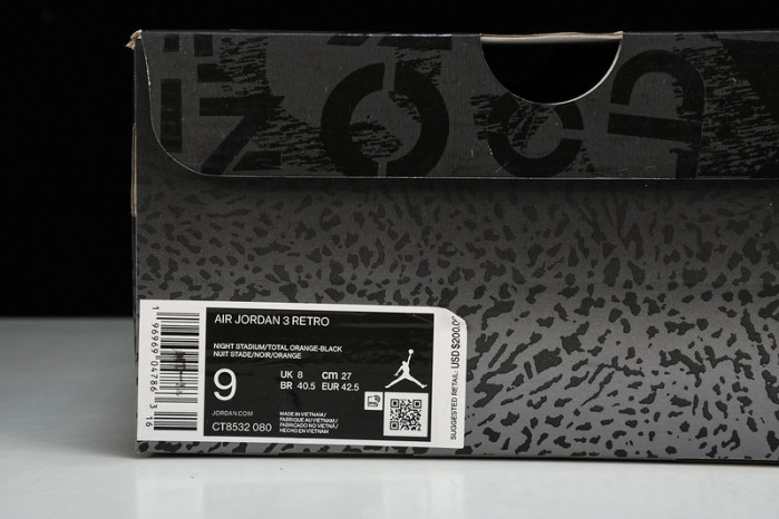 Air Jordan 3 "Fear Pack" CT8532-080