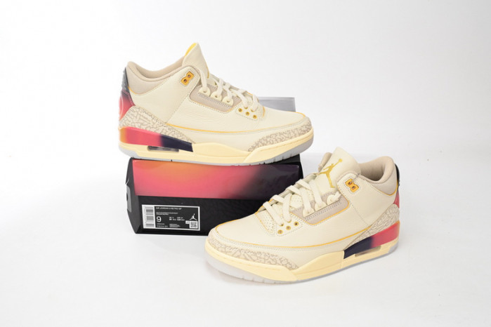 J Balvin x Air Jordan 3 “Medellín Sunset” FN0344-901