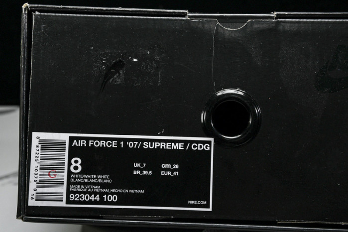 nike air force 1 low S*p*e comme des garcons shirt 923044-100