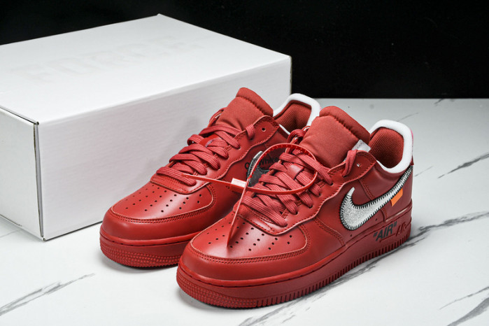Nike Air Force 1 Low Off-White Red AO4297-600
