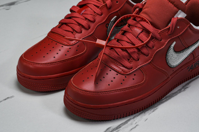 Nike Air Force 1 Low Off-White Red AO4297-600
